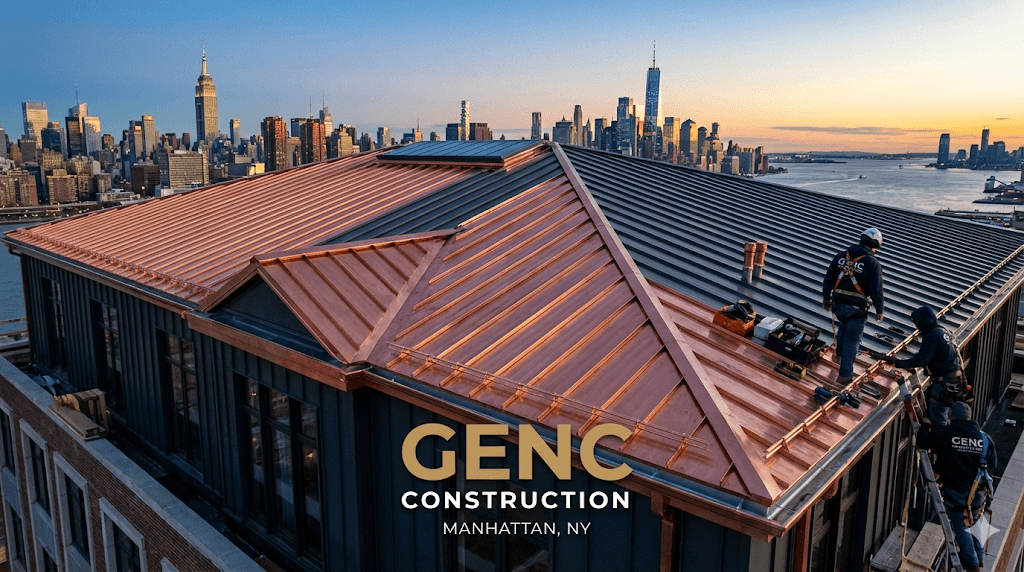 Standing Seam Metal Roof - Metal Roofing in Manhattan, NY