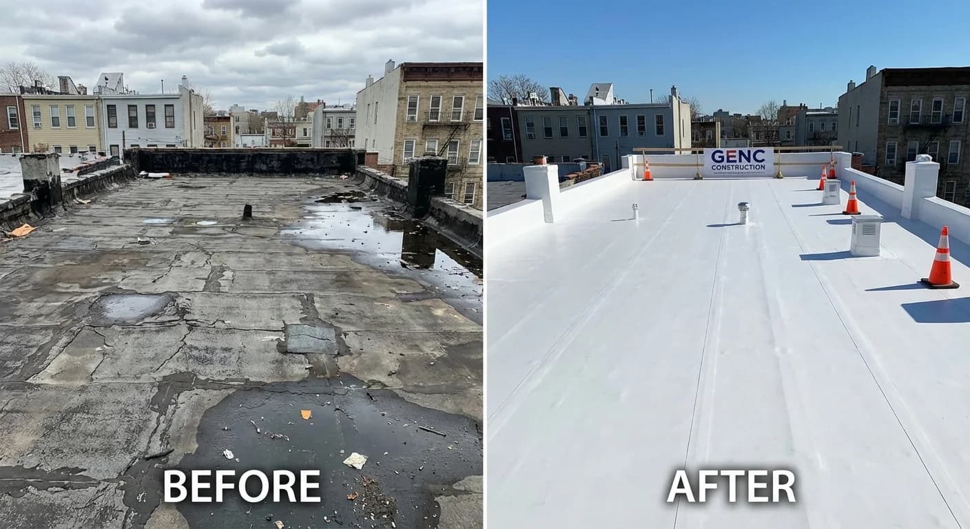 Commercial TPO Roof Installation - TPO Roofing in Newark, NJ
